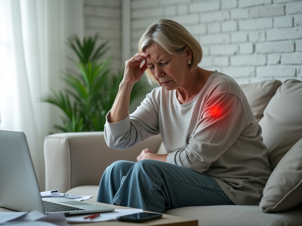 douleur épaule gauche stress