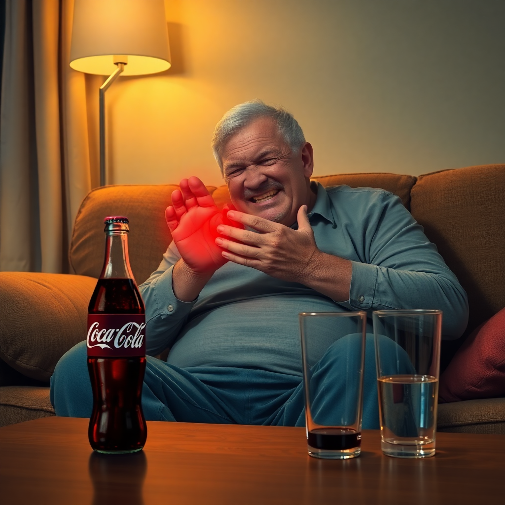 crise de goutte et coca-cola