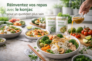 Réinventez vos repas avec le konjac pour un quotidien plus sain